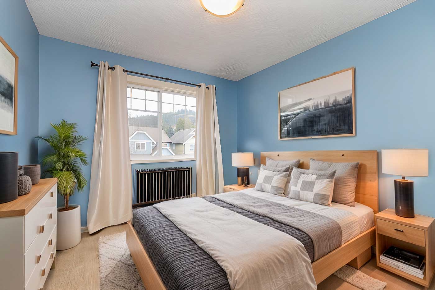 Virtual staging helped present the house in the best light